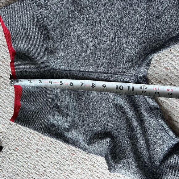 ATHLETA Seamless Andes Tight Heathered Gray Leggings - Picture 7 of 10